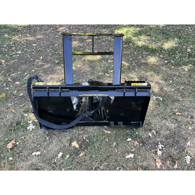 Stinger Attachments STP Tractor Tree Puller front view on grass background, square 800x800 image
