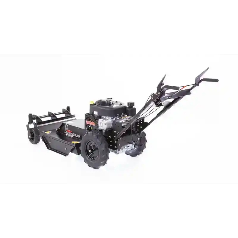 Swisher 24-inch walk-behind rough cut mower with 11.5HP Briggs & Stratton engine, gallery position 1 rear angle view