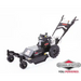 Swisher 24-inch walk-behind rough cut mower with casters and Briggs & Stratton engine, gallery position 1 front view