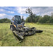 Skid steer with Stinger Attachments TF5 Twister brush cutter on field, gallery image 25, square 800x800 dimensions
