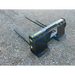 Stinger Attachments BS1 Series 1 Skid Steer Bale Spear with three large spears on gravel, gallery position 5, 800x800 square image
