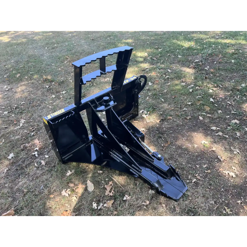 Stinger Attachments STP Tractor Tree Puller on grass, gallery position 17, square 800x800 image