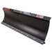 Black 50-inch Swisher snow plow blade with steel cutting edge and mounting studs, isolated white background, gallery position 1