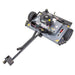 Swisher 44-inch finish cut mower with 11.5HP engine and tow bar, angled view, gallery position 1