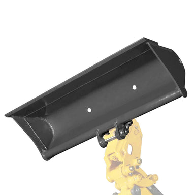 47-inch MechMaxx digging bucket for MEC17 MEC17PRO mini excavator isolated front angle gallery position 1