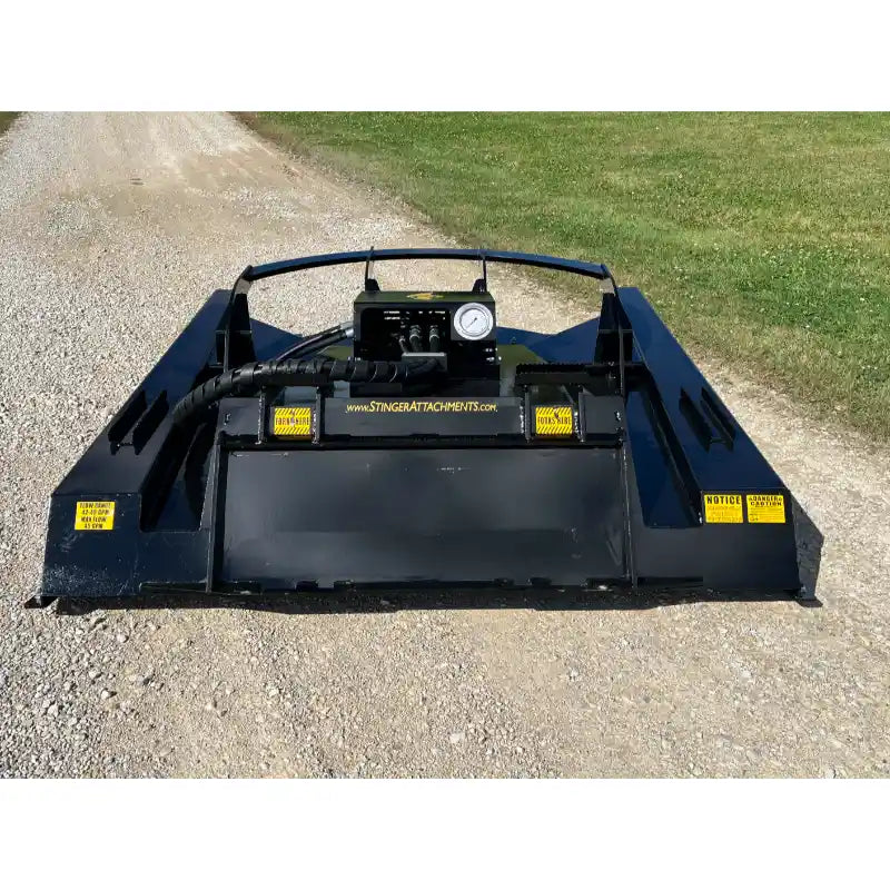 Stinger Attachments TF5 Twister skid steer brush cutter attachment, gallery position 26, 800x800 square image