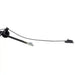 Tow bar assembly with hitch coupler and cable attachment for Swisher 52-inch rough cut brush mower, gallery position 1