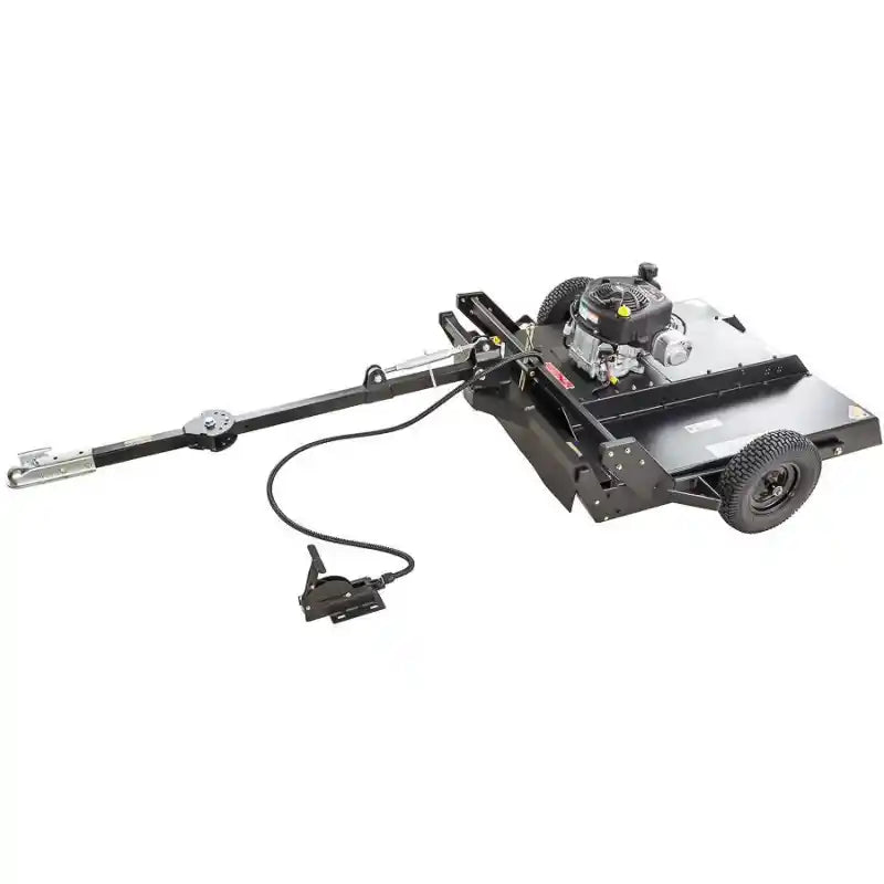 Swisher 44" Rough Cut Field Mower with 11.5HP engine, tow-behind hitch, and wired remote control, gallery position 1