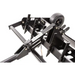 Swisher 48" Driveway Grader blade frame with adjustment scale, single rear smooth tire, and wiring harness, gallery position 1