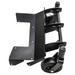 Swisher flat-free caster kit with black metal bracket and single swivel caster wheel, isolated on white, gallery position 1