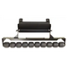 Swisher 38-inch Striper Wheel Kit with multiple black roller wheels and mounting bracket, gallery position 1