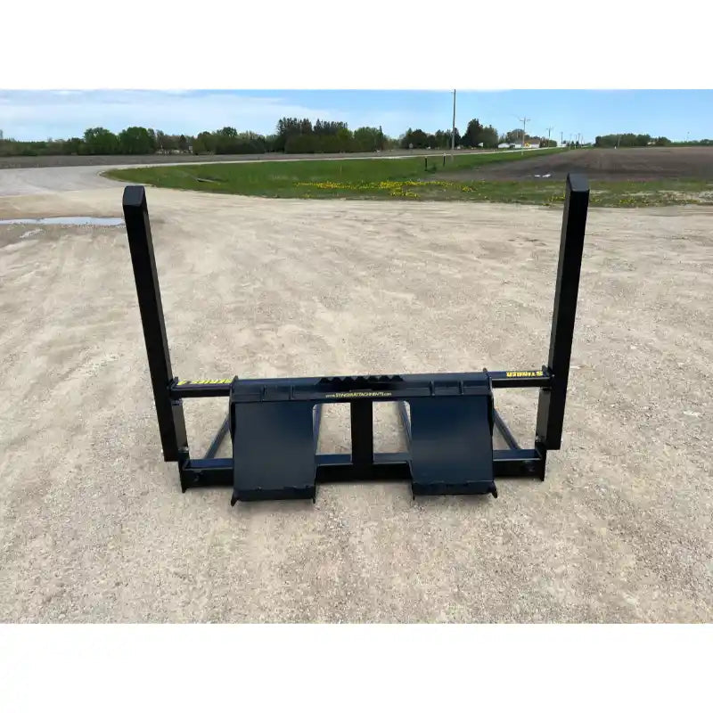 Stinger Attachments BS4-DL-WL Wheel Loader Double Large Bale Spear