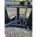 Stinger Attachments STP Tractor Tree Puller close-up showing hydraulic lines and frame, gallery position 7, 800x800 square image