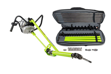 MiniTrencher SB431 SiBore horizontal auger drill with Honda GX35 engine, rods, fittings, and carrying case, gallery position 1