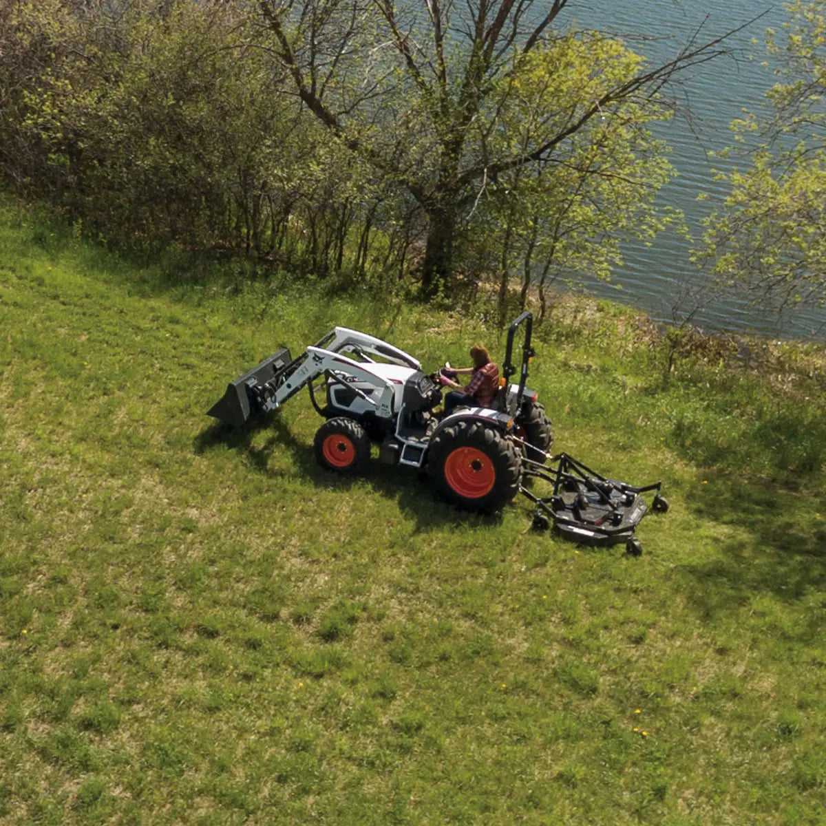 Ignite 3‑Point Finish Mower for Tractor - 72" Cutting Width
