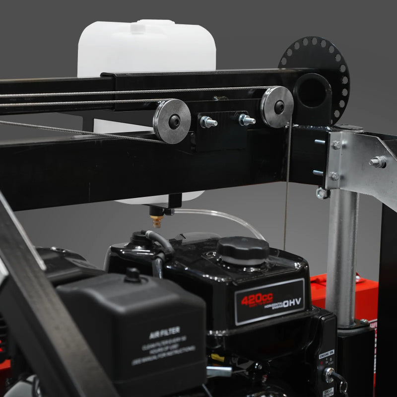 26" Portable Sawmill SM-26  420cc 15HP Gas Engine, 20' Track